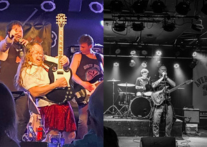 Tribute bands travel around central New York to tribute to their childhood music. The band’s performances connect with the audience on a nostalgic level.
performances connect with the audience on a nostalgic level.
